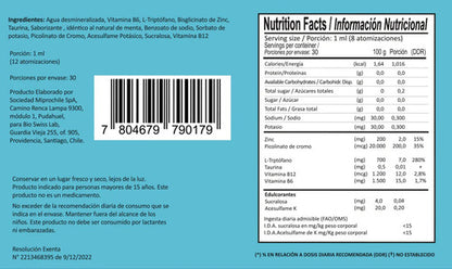 Bio Swiss - Not Sugar,  Control Del Apetito 30 Porciones