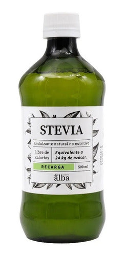 Apícola Del Alba- Stevia Líquida 500 Mililitros Recarga