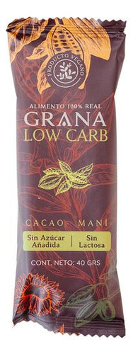 Grana- Barras De Cereal * 5 Unid Sin Azucar Ni Lactosa