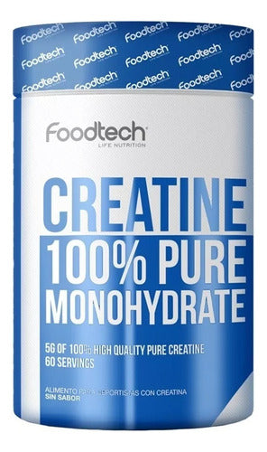 Foodtech - Creatina 100% Pura Monohidratada 300grs