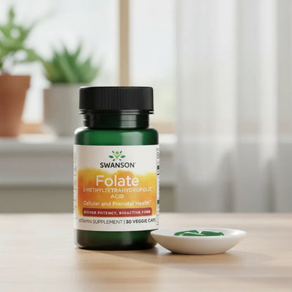 Swanson- Ultra Folate Quatrefolic 30 Cápsulas