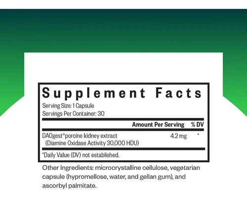 Seeking Health -  Dao Enzyme 30 Caps N/a