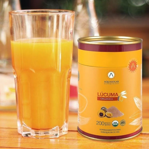 Aquasolar - Lúcuma 200g Polvo 100% Orgánico