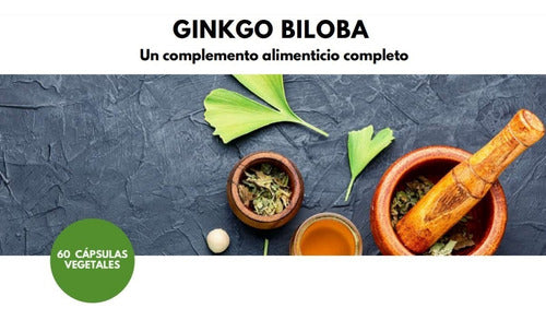 Touch Of Synergy - Ginkgo Biloba 6000mg. (60 Cápsulas)  