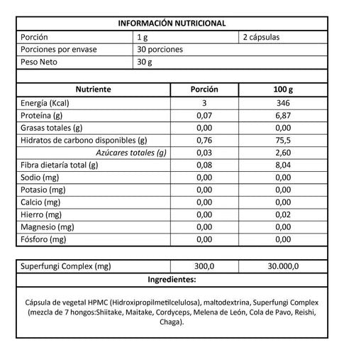 Newpharma - Fungi Complex 30g 60capsulas