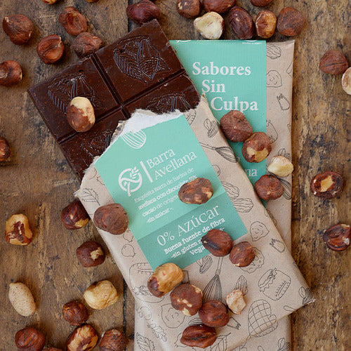 Sabores Sin Culpa Barra De Chocolate 40g Sin Gluten/azucar