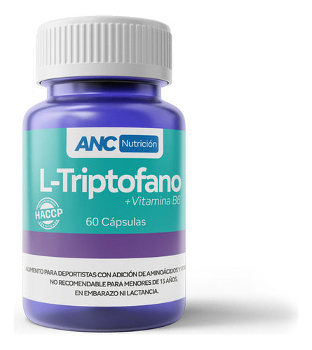 ANC-  L-Triptófano + Vitamina B6  60cápsulas