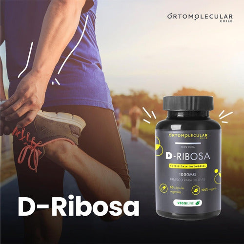 Ortomolecular- D-ribosa (fatiga Crónica, + Energía)  60 Capsulas