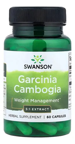 Swanson - Garcinia Cambogia Extracto 5:1 80mg 60 Cápsulas N/d