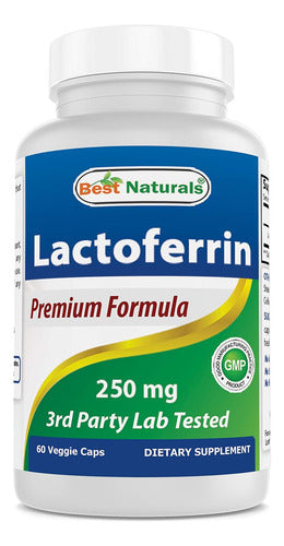 Best Naturals - Lactoferrina 250 Mg 60 Cápsula