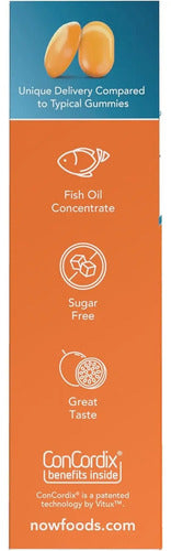 Now - Omega-3 Gomitas Masticables 36 Unidades Sin Sabor