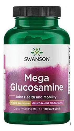 Swanson- Mega Glucosamine (articulaciones, Movilidad) 120cap