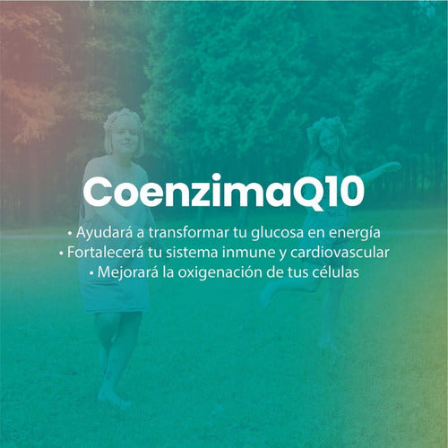 Ortomolecular- Coenzima Q10 + D Ribosa 100 Mg-60 Cápsulas