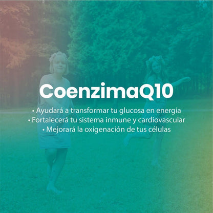 Ortomolecular- Coenzima Q10 + D Ribosa 100 Mg-60 Cápsulas