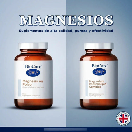 Biocare Complejo Fosfolípidos Magnesio Memoria Sist Nervioso