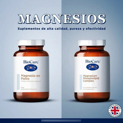Biocare Complejo Fosfolípidos Magnesio Memoria Sist Nervioso