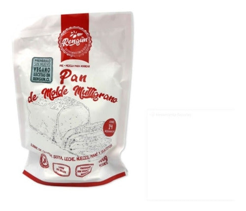Harina Premezcla Pan Rengun Multigrano 400 Grs (sin Gluten)