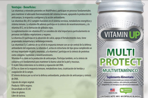 Multivitaminico Multi Protect 60 Caps (newscience)
