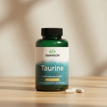 Swanson - Taurina 500mg 100 Cápsulas Sin Sabor