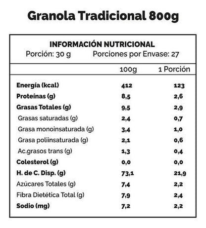 Granolín - Granola Tradicional 800gr