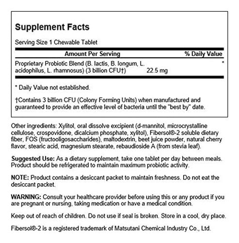 Swanson - Probiótico Para Niños (cereza Natural) 3billones