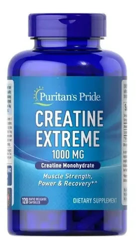 Creatina Monohidratada Pura 1000 Mg 120 Caps Neutro