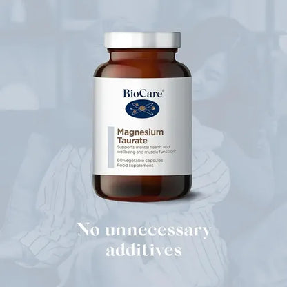 Biocare - Taurato De Magnesio 60 Caps Sin Sabor