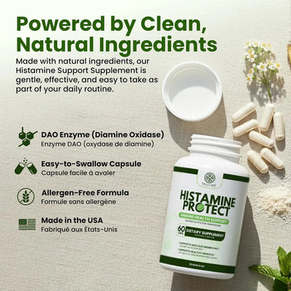 Velluré Histamine Protect Dao 60 Cápsulas Sin Sabor