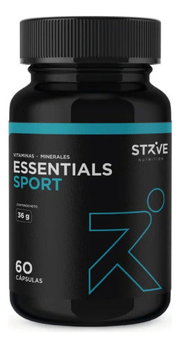 Strive  Nutrition- Essentials Sport (Vitaminas Y Minerales) 60 cápsulas