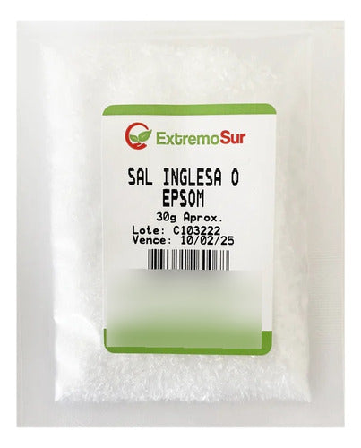 Extremo Sur- Sal Epsom (Sal Inglesa) 30 Gramos