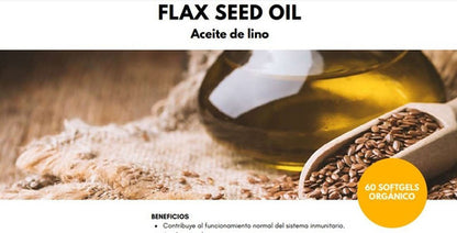 Touch Of Sinergy - Aceite De Lino 60 Cápsulas