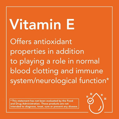 Vitamina E - 400 Mezclada Con Tocoferoles 100 Capsulas