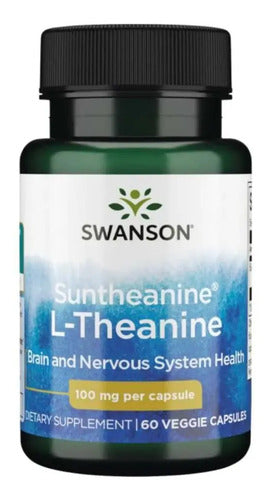 L Teanina Swanson 100mg Antistress Calma Y Bienestar Mental Original