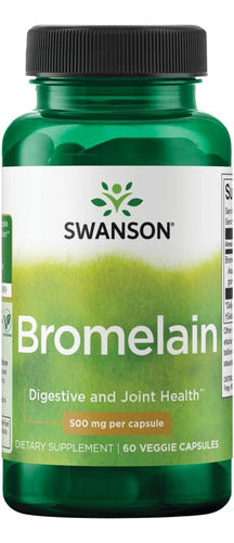  Swanson- Bromelina 500mg 60 Capsulas