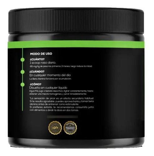 Strive Nutrition- Beta Alanina 240 gramos