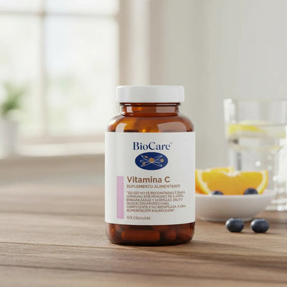 Vitamina C Biocare Plus En Cápsulas, 60 Unidades