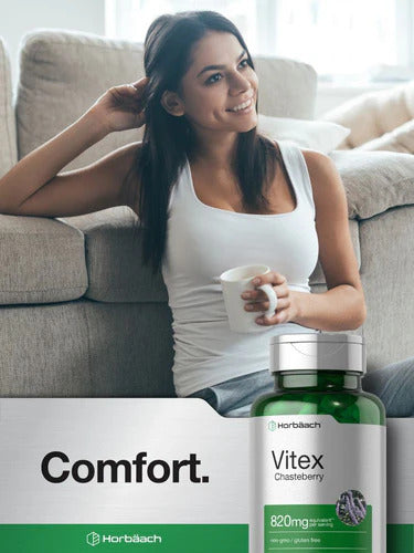 Horbaach- Vitex Chastaberry 110caps Equilibrio Hormonal Ninguno