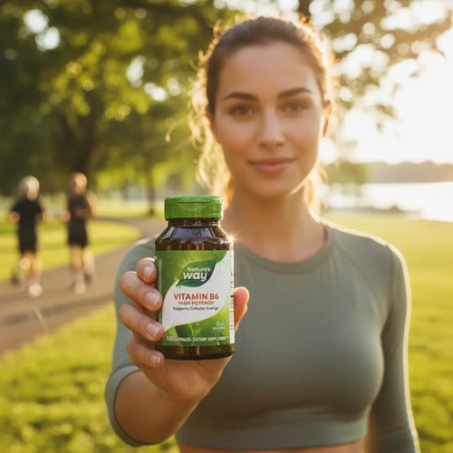 Natures Way - Vitamina B6 50mg 100 Capsulas N/a