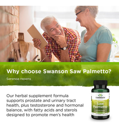 Swanson- Saw Palmetto / 540mg / 100 Capsulas