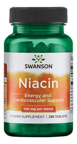 Swanson- Niacina  100mg 250 tabletas