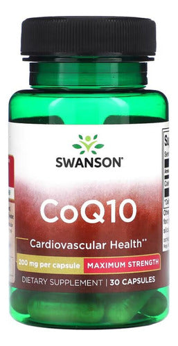 Swanson- Coq10 200mg Salud Cardiovascular 30cápsulas 