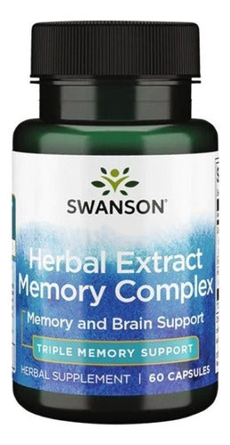 Swanson- Memoria Complex Potencia Mental 60capsulas