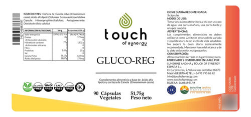 Touch Of Synergy - Gluco - Reg, 90 Caps