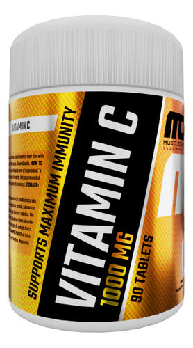 Muscle Care -  Vitamina C 1000mg 90 Tabletas