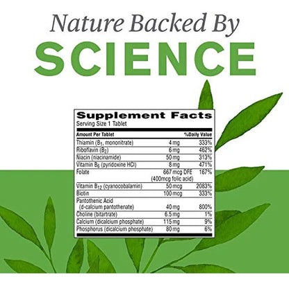 Natures Sunshine - Balanced B-complex  120tabs 