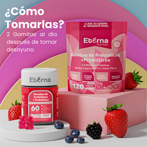 Probiomax | Gomitas De Probióticos + Prebióticos Sabor Berries