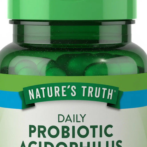 Nature's Truth - Probioticos Acidophilus 100 Capsulas - Sin Sabor