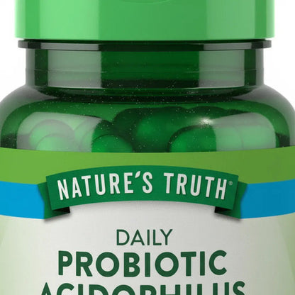 Nature's Truth - Probioticos Acidophilus 100 Capsulas - Sin Sabor