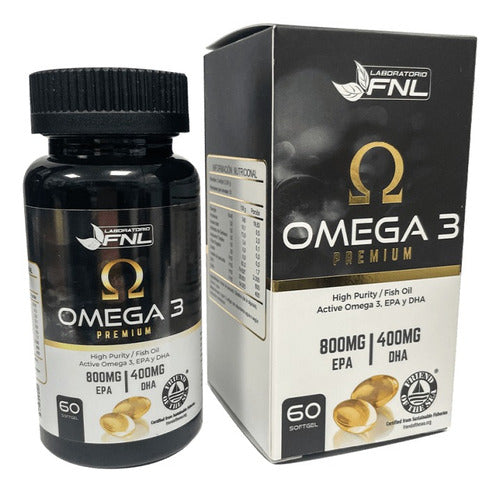 FNL  - Omega 3 Premium 800mg Epa 400mg Dha 60softgel