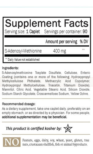 Nature Trove - Same 400mg 30 Caps